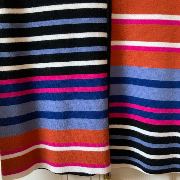 ELIE TAHARI THE SELINA GARDEN STRIPED CREWNECK SWEATER IN SIZE SMALL - Picture 8 of 16